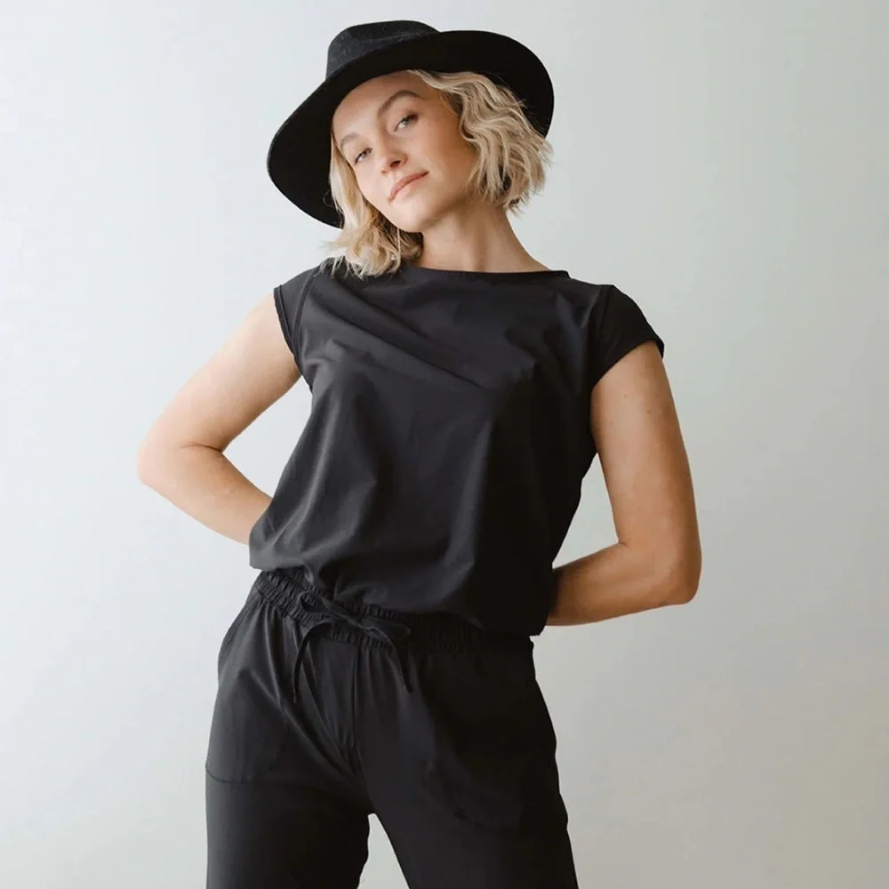 Albion Black Jumpsuit